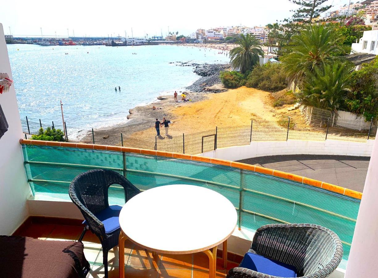 First Line Playa Los Cristianos Beachfront Ocean View Apartment Exterior photo